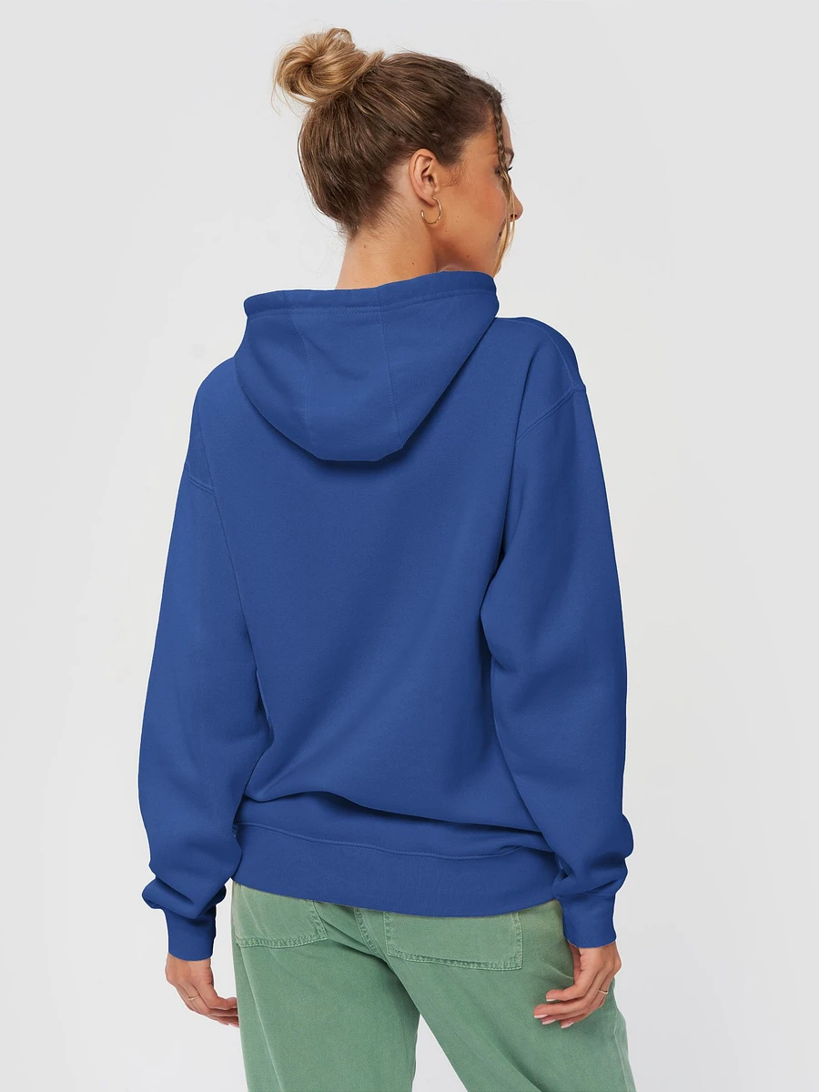 Pixel Pulse Unisex Blue Hoodie product image (4)