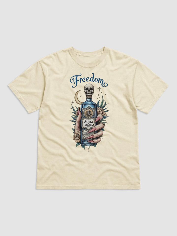 Freedom Tattoo Style Aqua Tofana T Shirt product image (7)