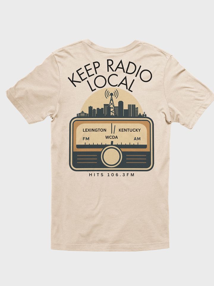 Keep Radio Local T-shirt product image (25)