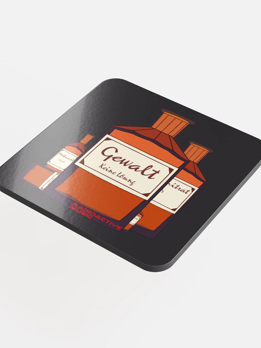 Gewalt ist keine Lösung - Untersetzer product image (4)