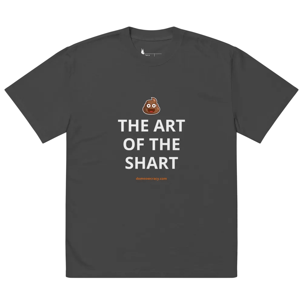 The Art of the Shart - Oversized Faded Tee product image (6)
