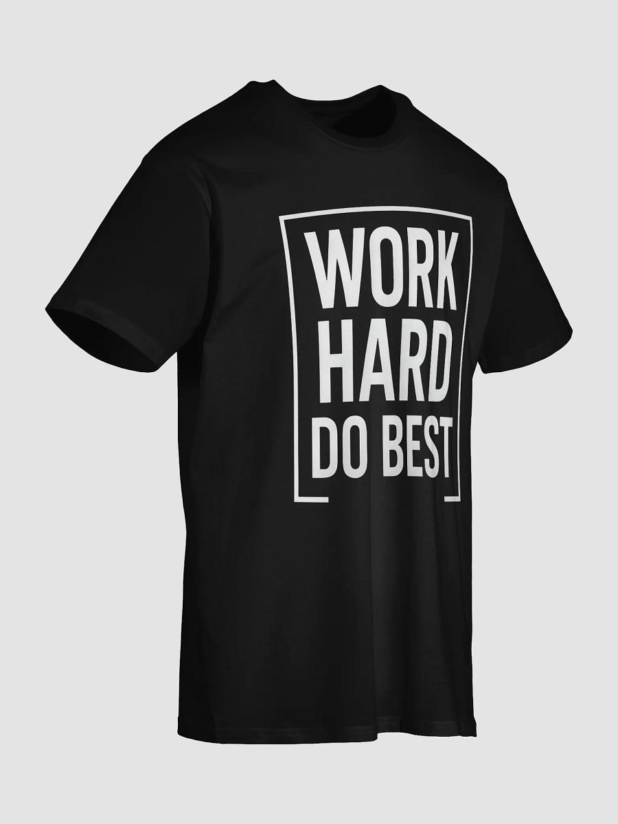 Unlock Your Potential with Matt Damon’s Powerful Mantra: Work Hard, Do Best. — The T-Shirt That Transforms Fans into Champions product image (4)