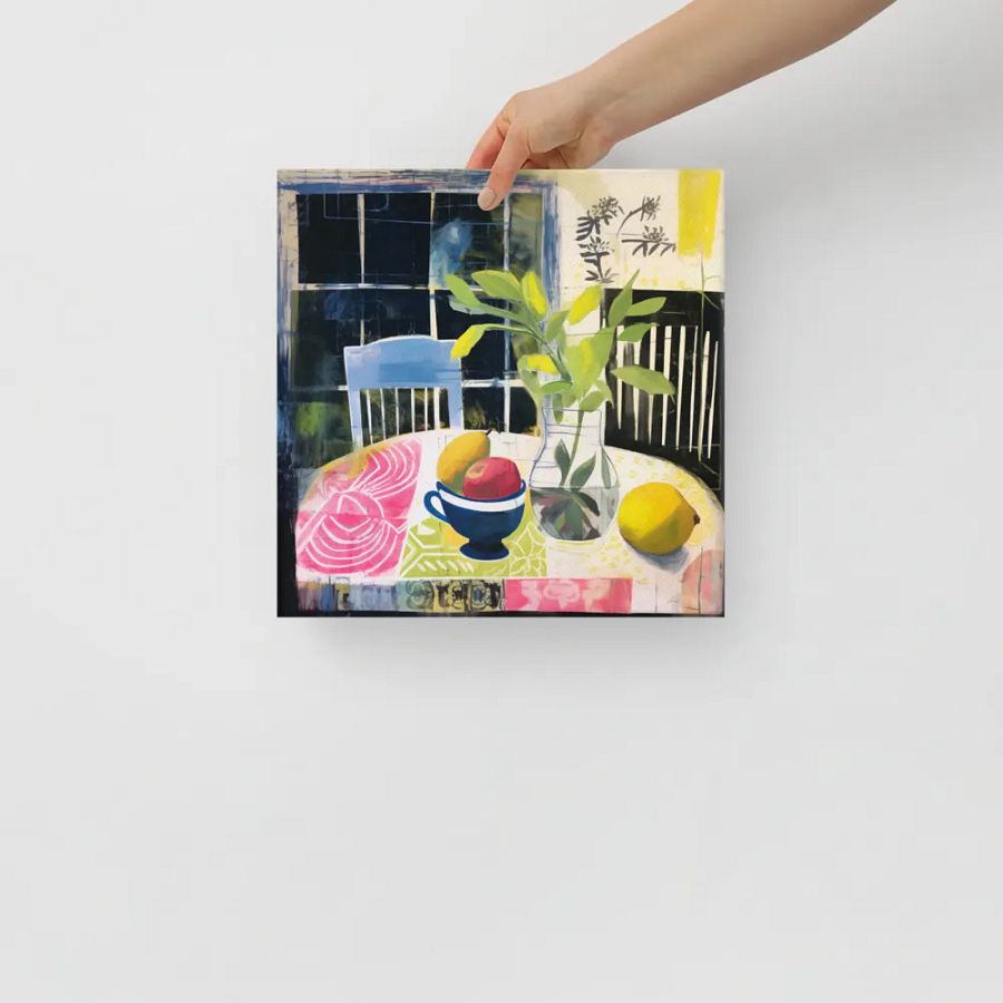 Art2401-27 Kitsch Kitchen Still Life - Canvas Print - sm product image (10)