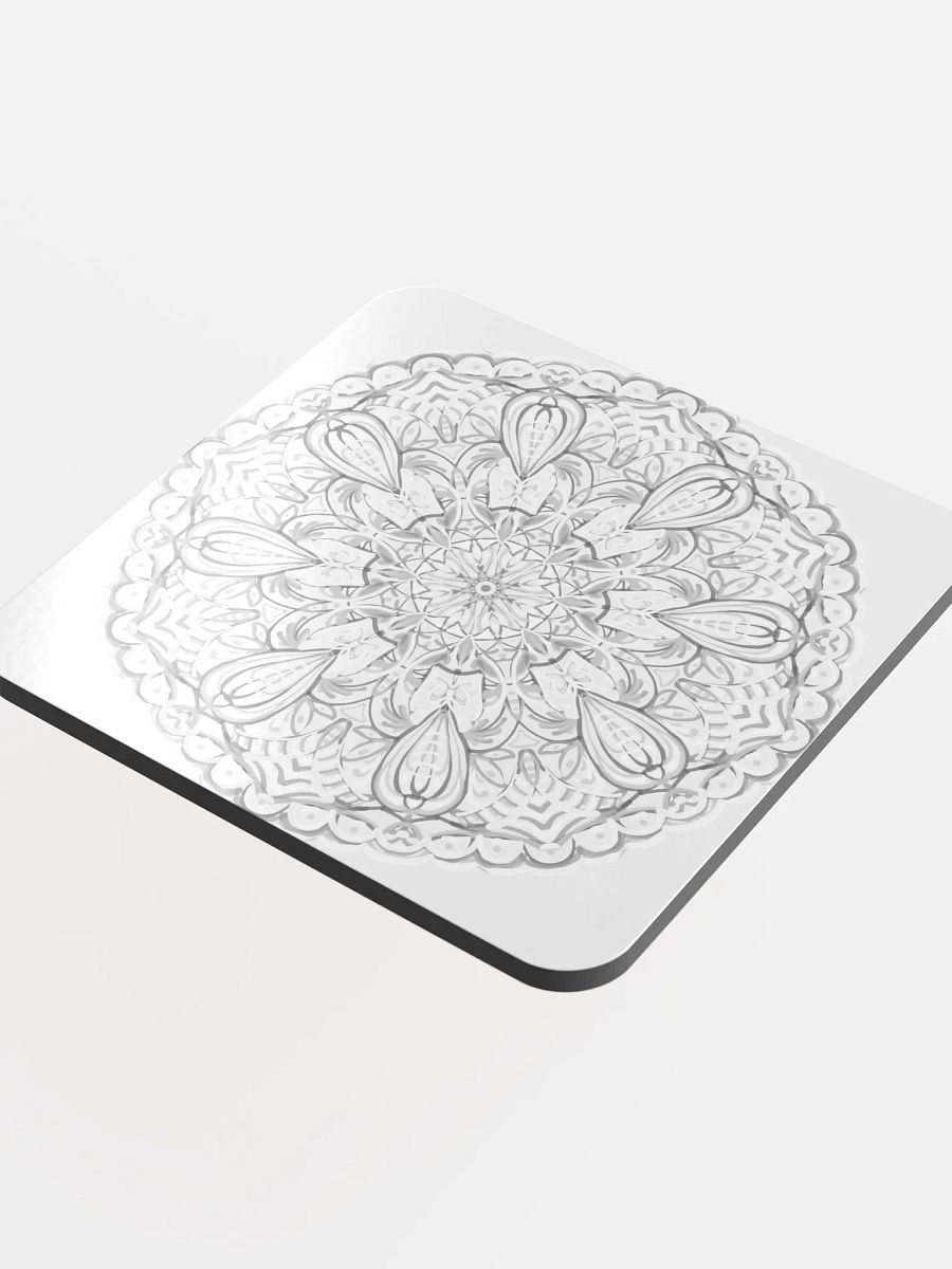 Mandala Monochrome Coaster Set product image (4)