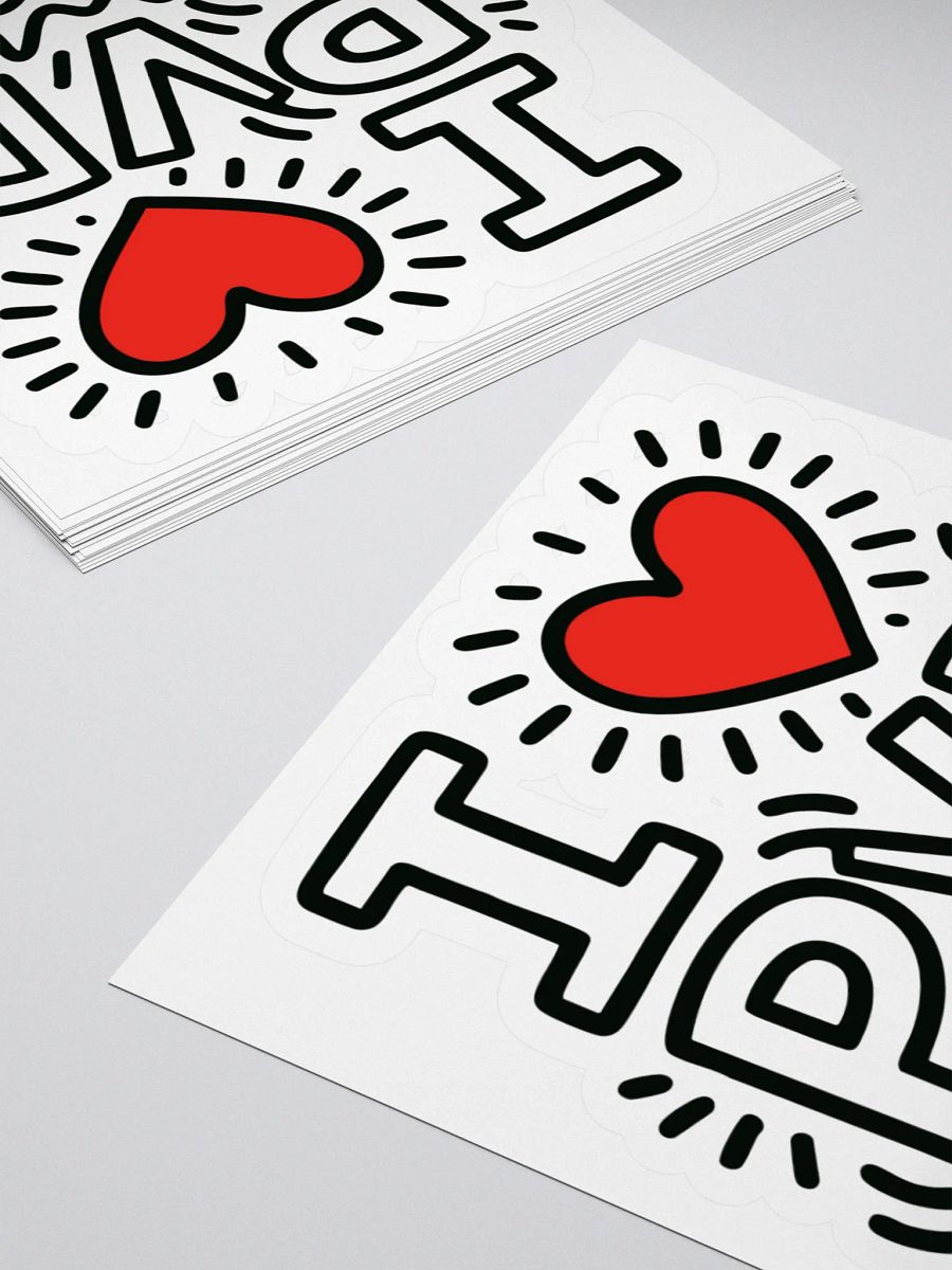 I LUV PVD Tee 3 (Sticker) product image (4)