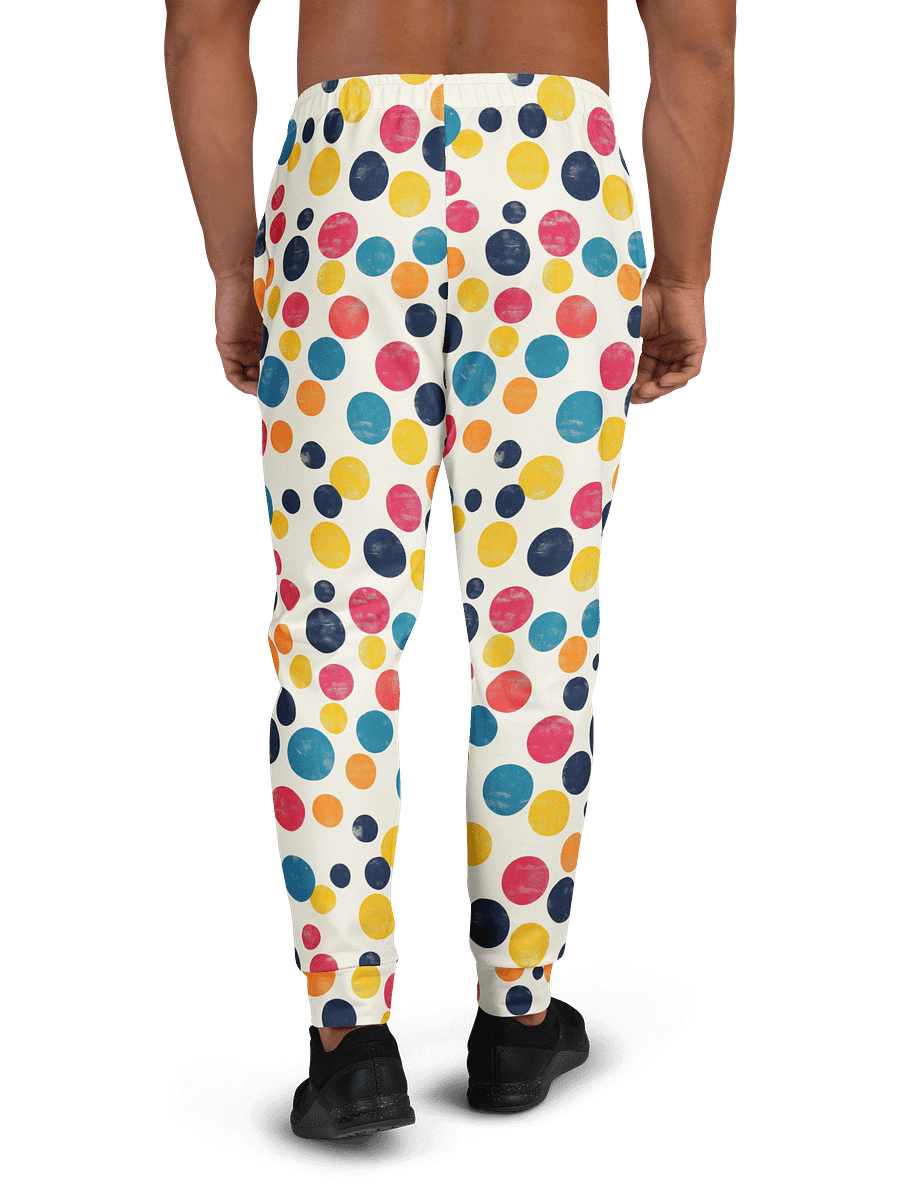 Polka Dot Illusion Vintage Retro Men's Joggers product image (4)