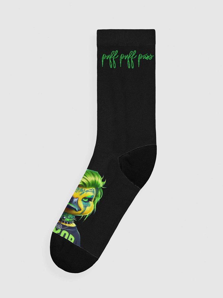 Puff Puff Pass Crew Socks product image (1)