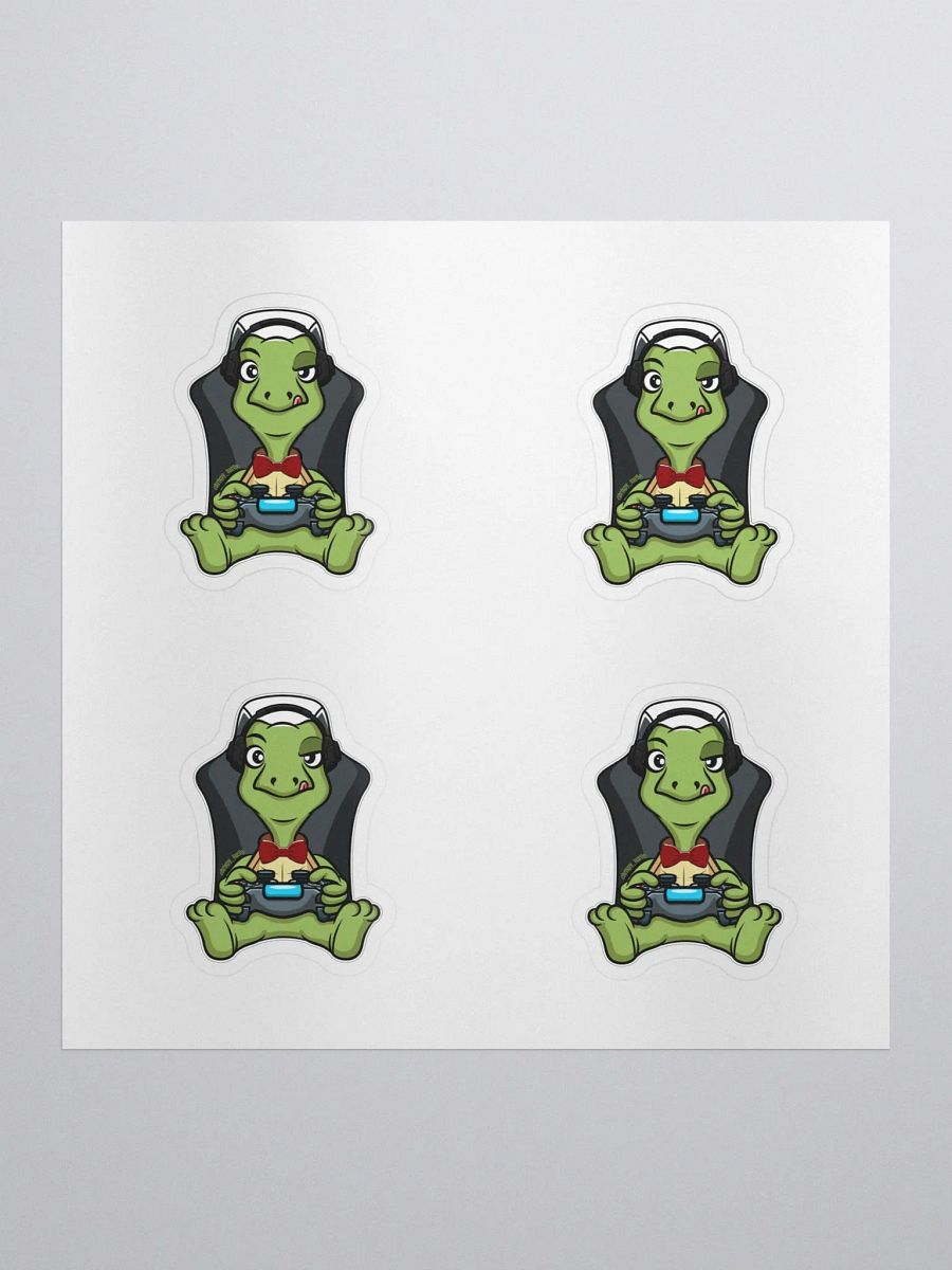 Gamer turtle stickers product image (1)