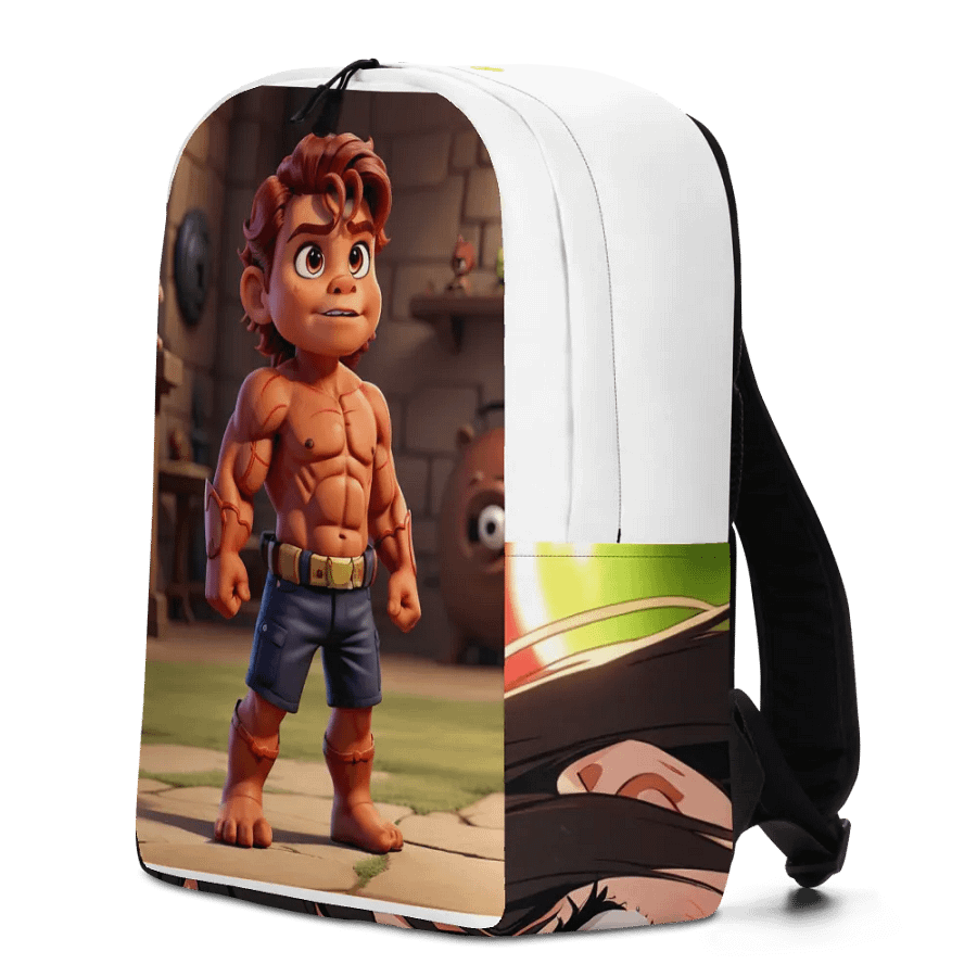 Graphic Cartoon Eloquent 3D Bagpack product image (12)
