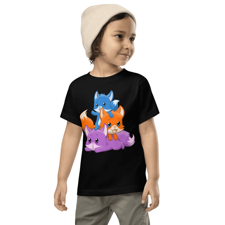 Fuchsfamilie Kids T-Shirt product image (7)