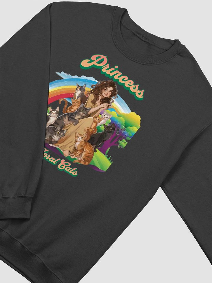 Princess of Feral Cats Sweatshirt product image (2)