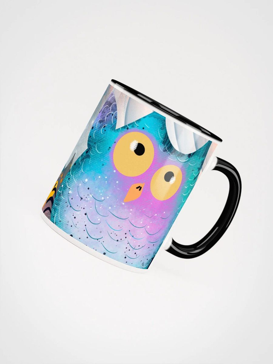 Blue Owl Trio Ceramic Accent Mug product image (29)