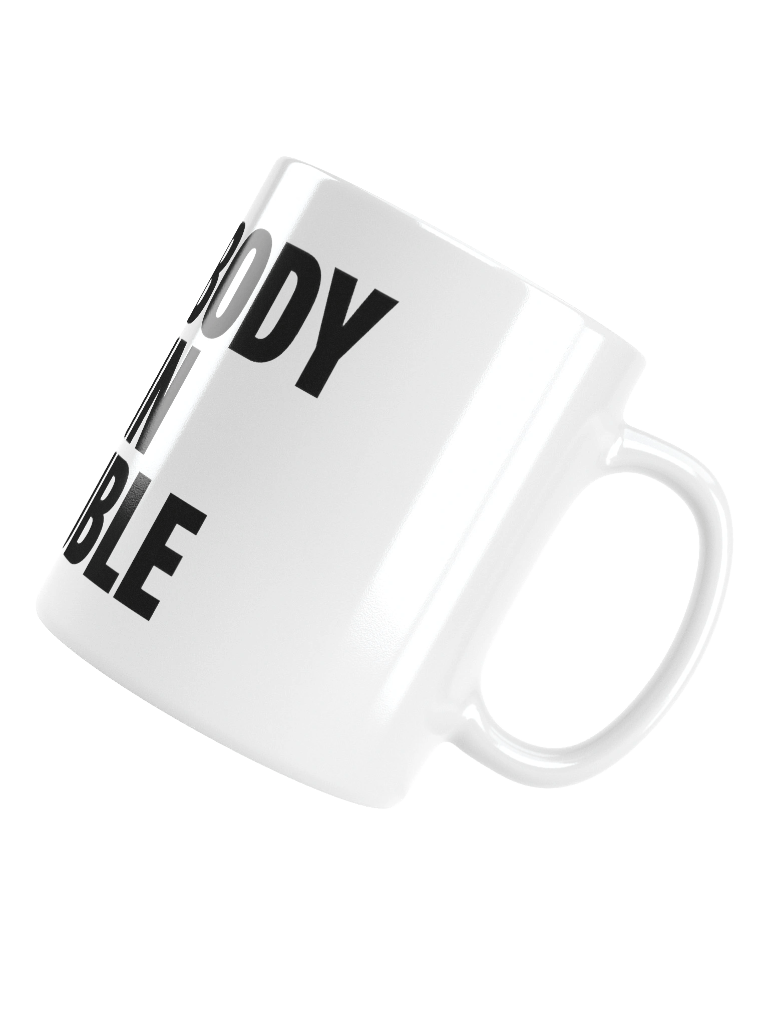 Trouble Alert White Glossy Mug product image (15)