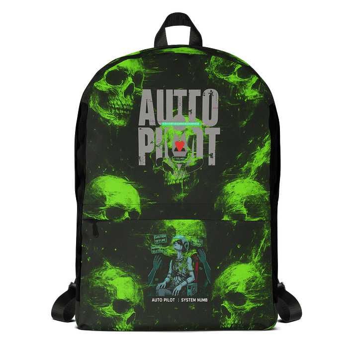 Living in Auto Pilot Backpack product image (1)