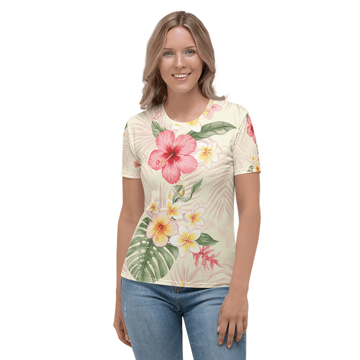 Dreamy Floral Fantasy Women's T-Shirt product image (1)