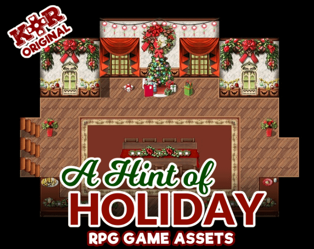 KR Hint of Holiday Mini-Tileset for RPGs product image (1)