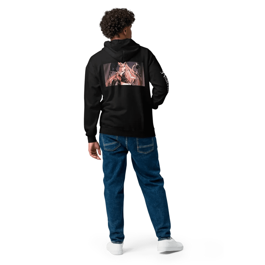 Evil Peach Unisex Zip Hoodie product image (4)