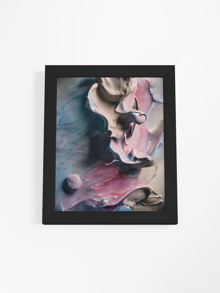 Pastel Swirls Framed Matte Poster product image (2)