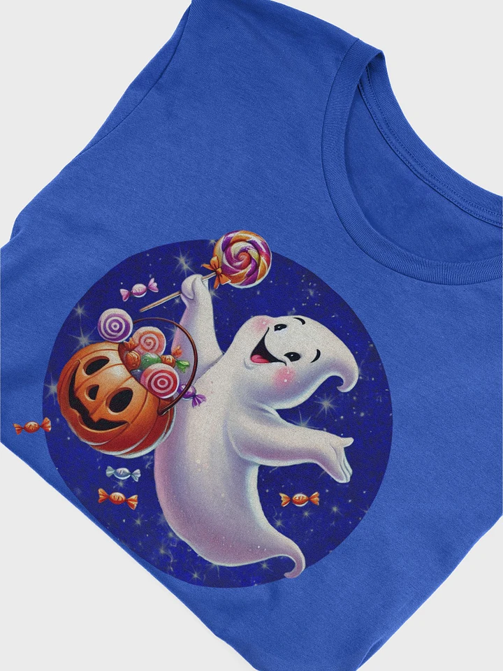 Ghost and Candy Halloween Supersoft T-Shirt product image (61)