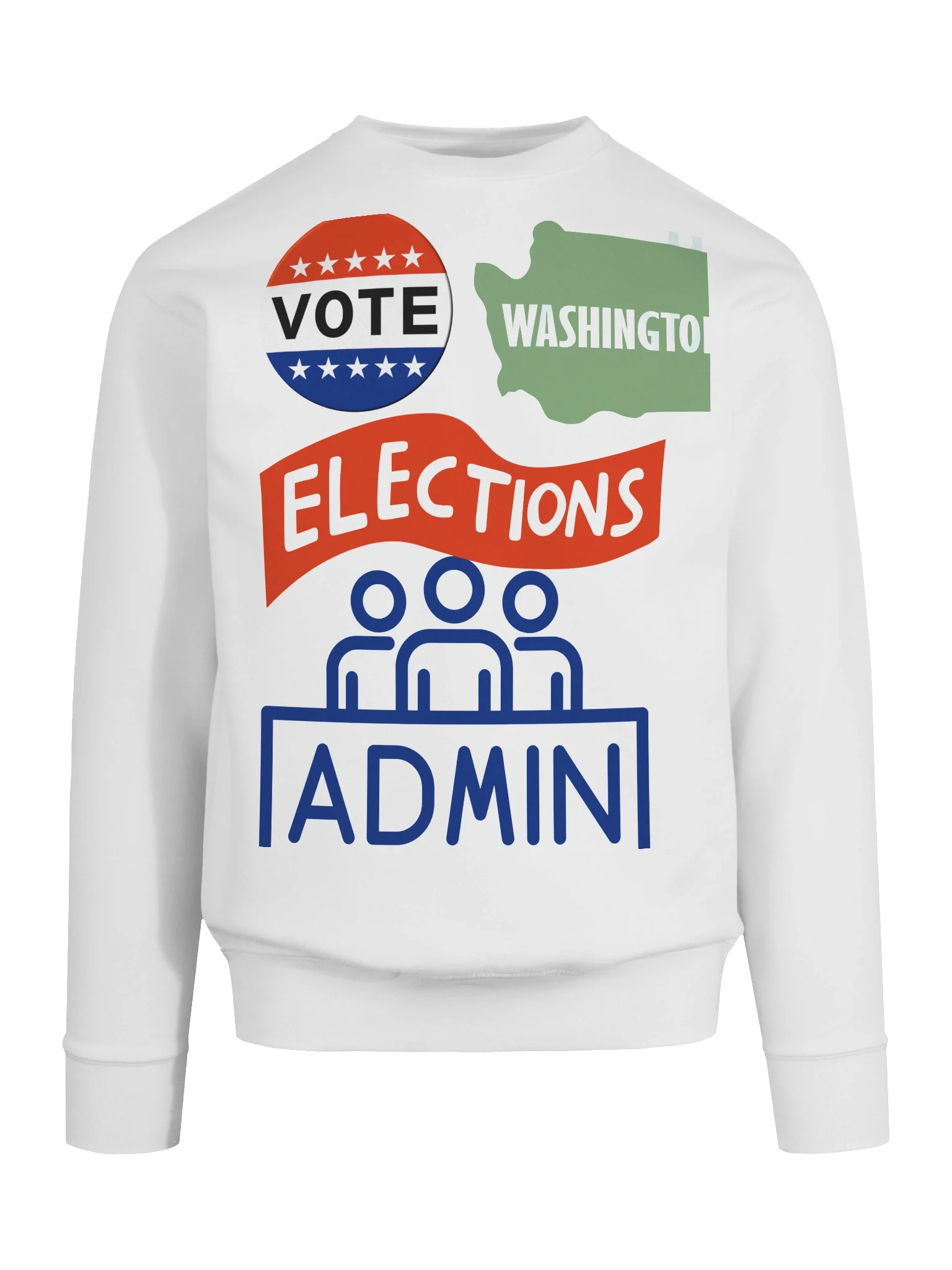 WASHINGTON ELECTIONS TEAM Premium Cotton Sweatshirt product image (9)
