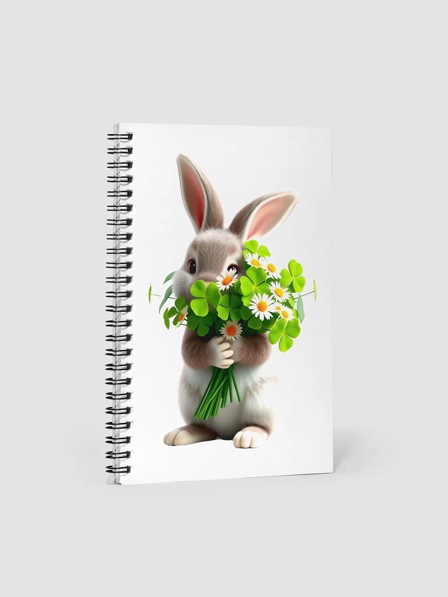 Little Lucky Bunny Spiral Notebook product image (3)