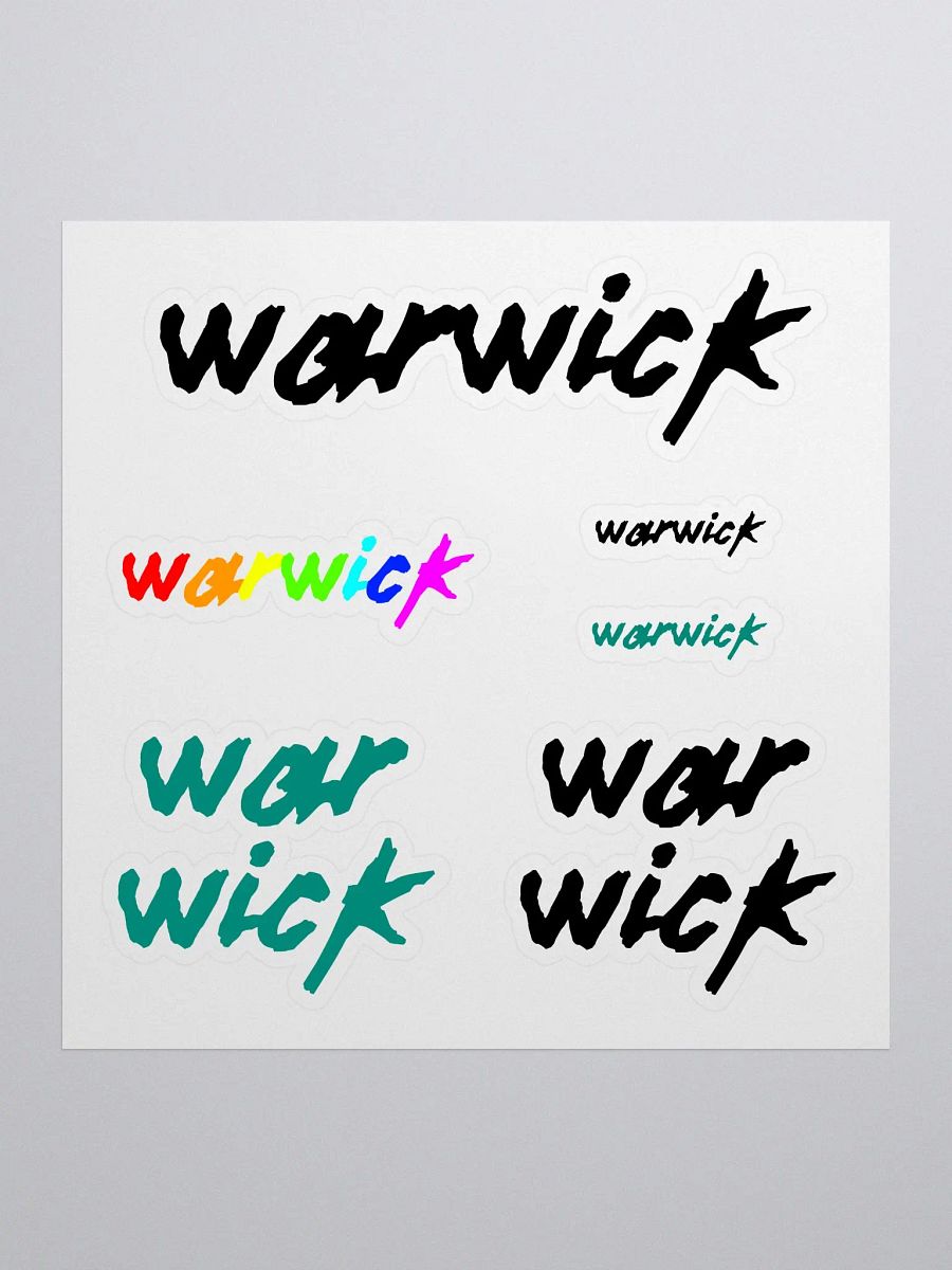 Daft Wick Sticker Set product image (1)