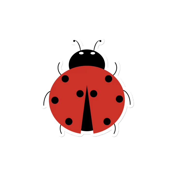 Adorable Ladybug Die-Cut Magnets product image (2)