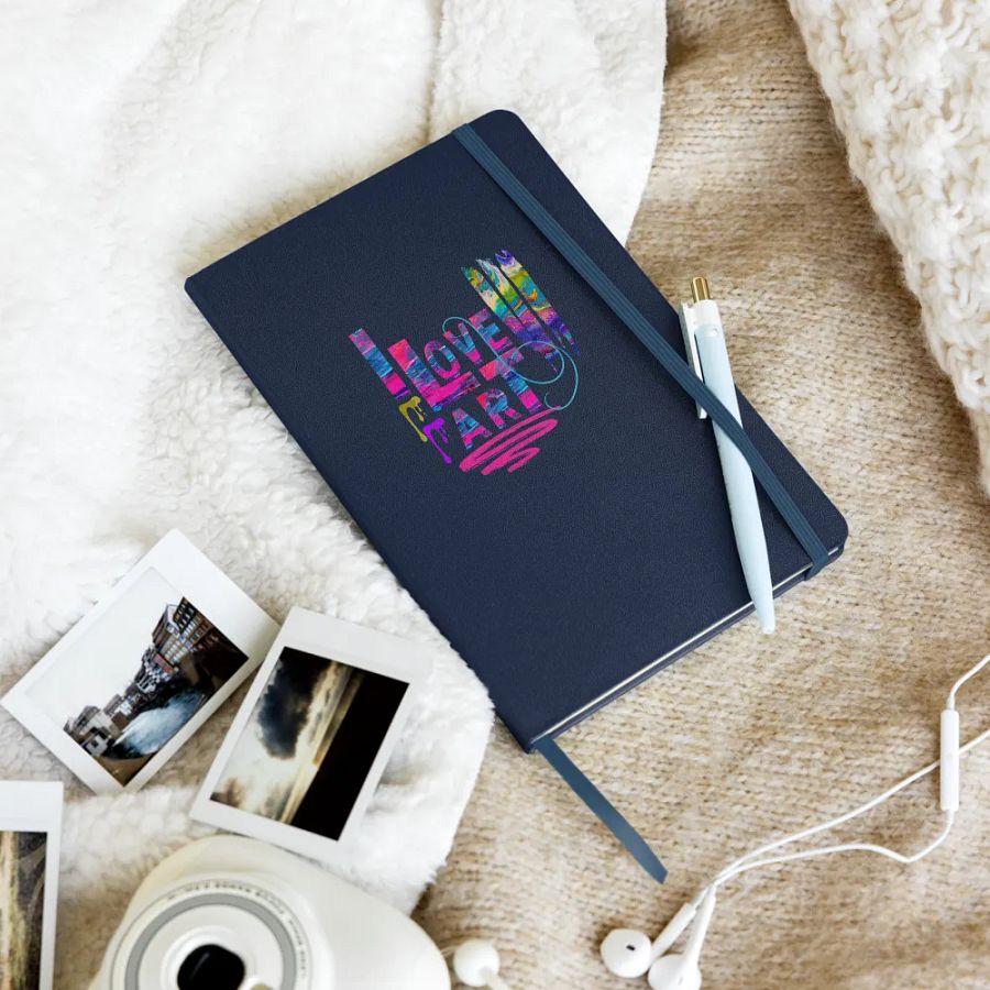 Vibrant Love Art JournalBook for art students moms daughters friends art teachers product image (10)