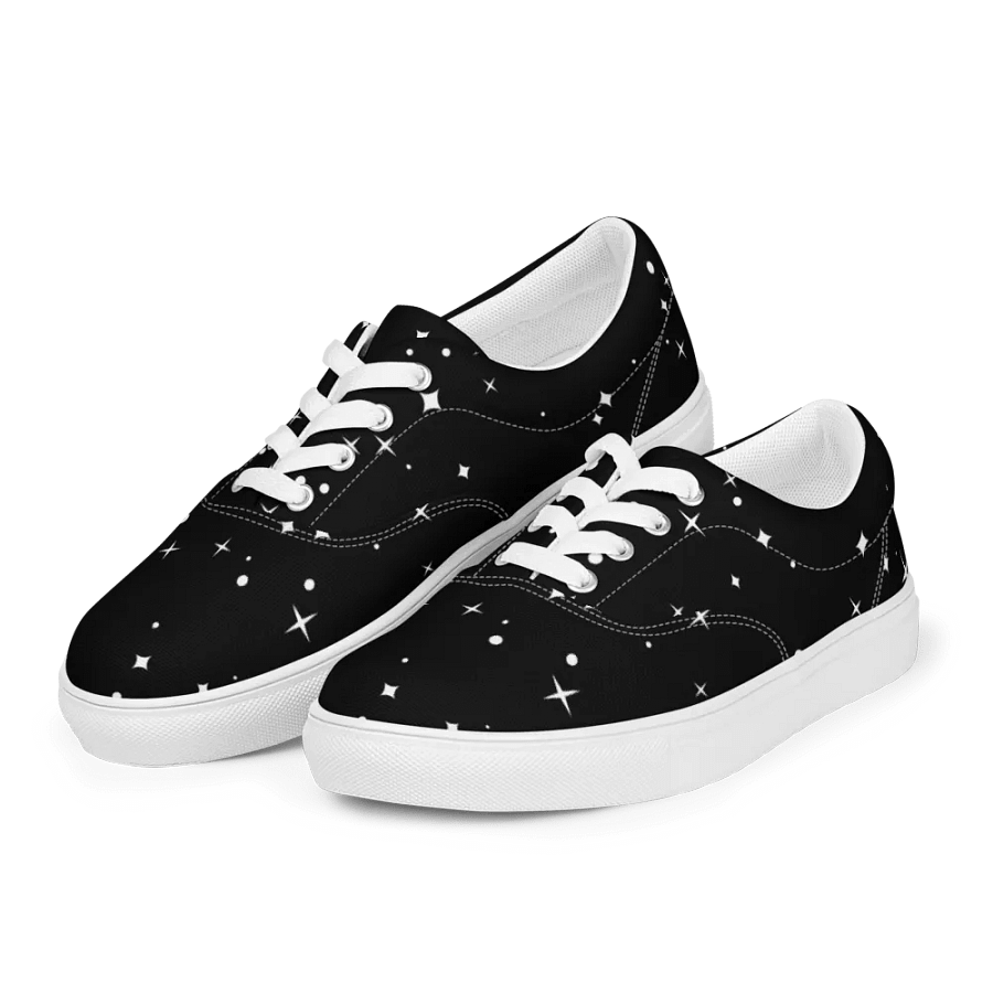 Starry Night Lace-Up Canvas Shoes product image (4)