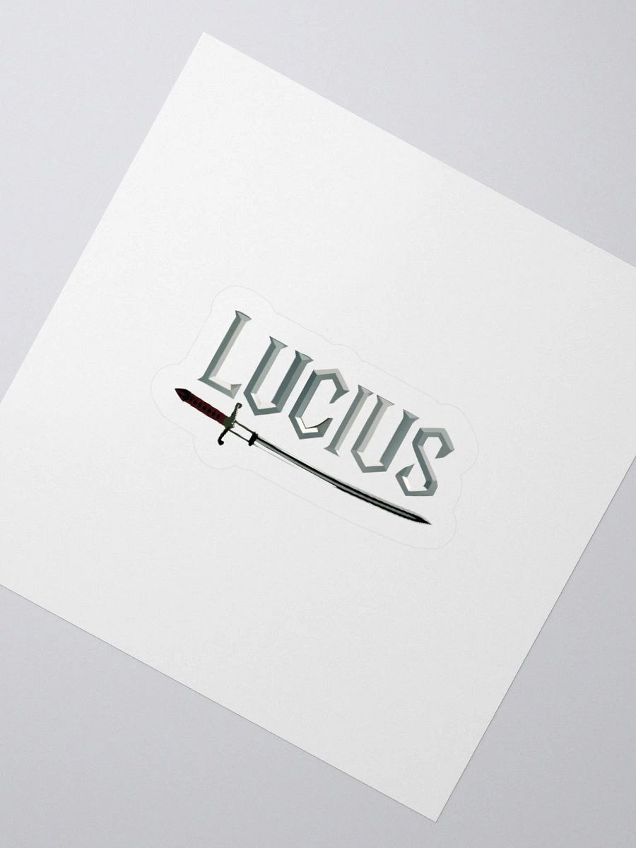 Lucius Kiss Cut Stickers product image (2)