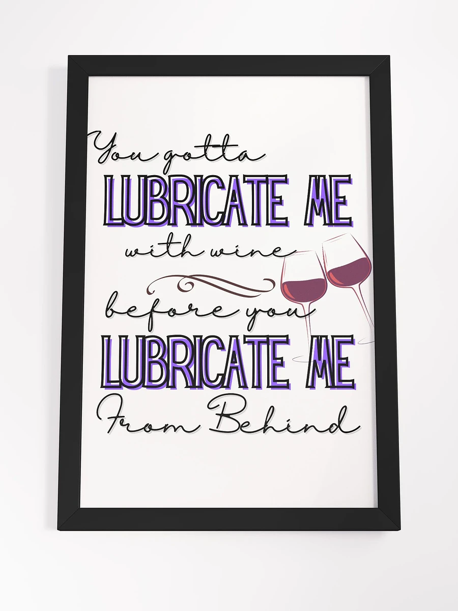 Lubrication Lamb Motto Framed Painting product image (22)