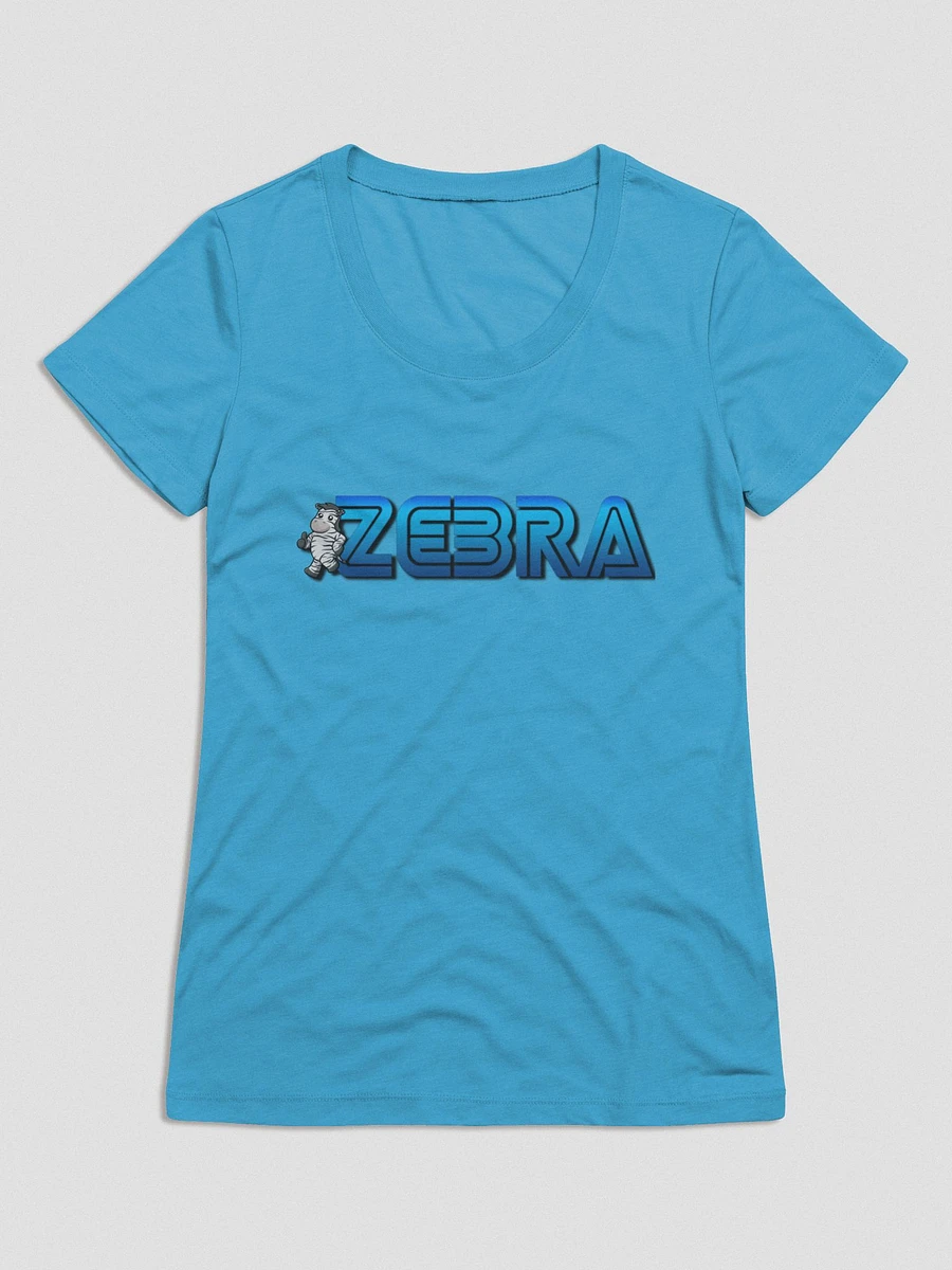 Zebra Retro Logo Womens Tee product image (12)