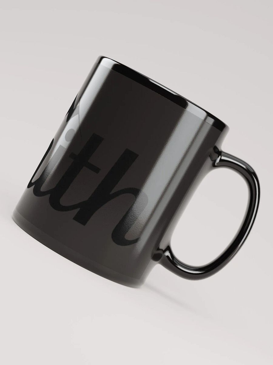 Zenith Black Glossy Ceramic Mug - 11oz & 15oz product image (4)