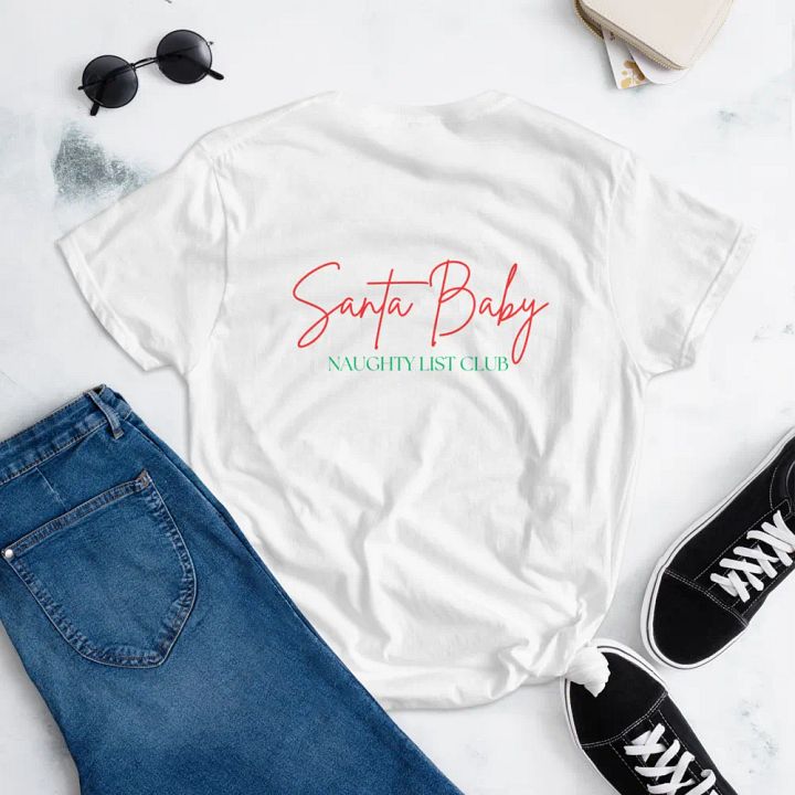 'Santa Baby' Women's T-Shirt product image (22)