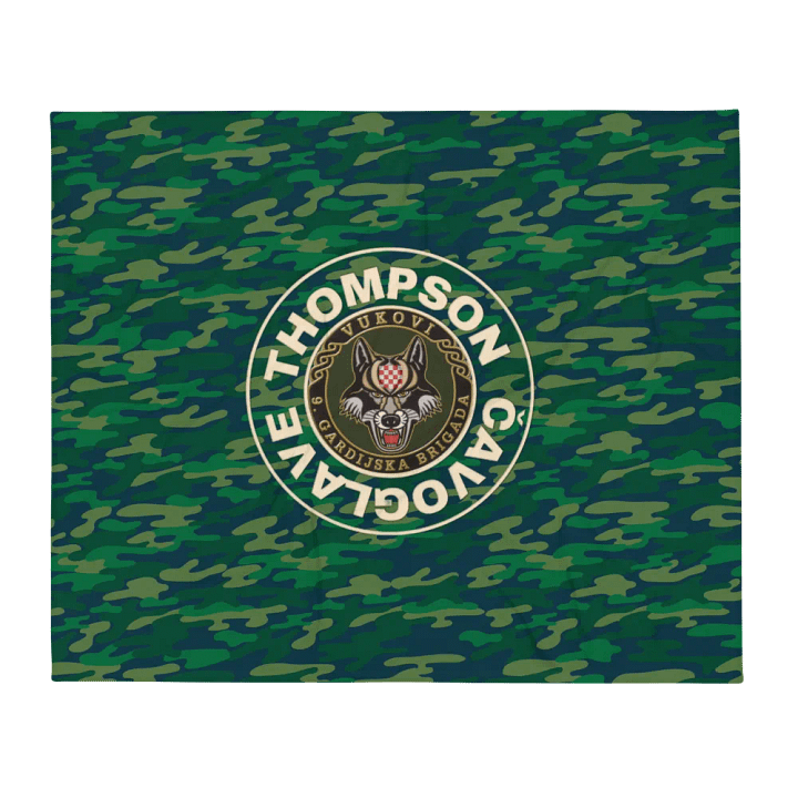 Thompson Čavoglave Shield Throw Blanket product image (2)