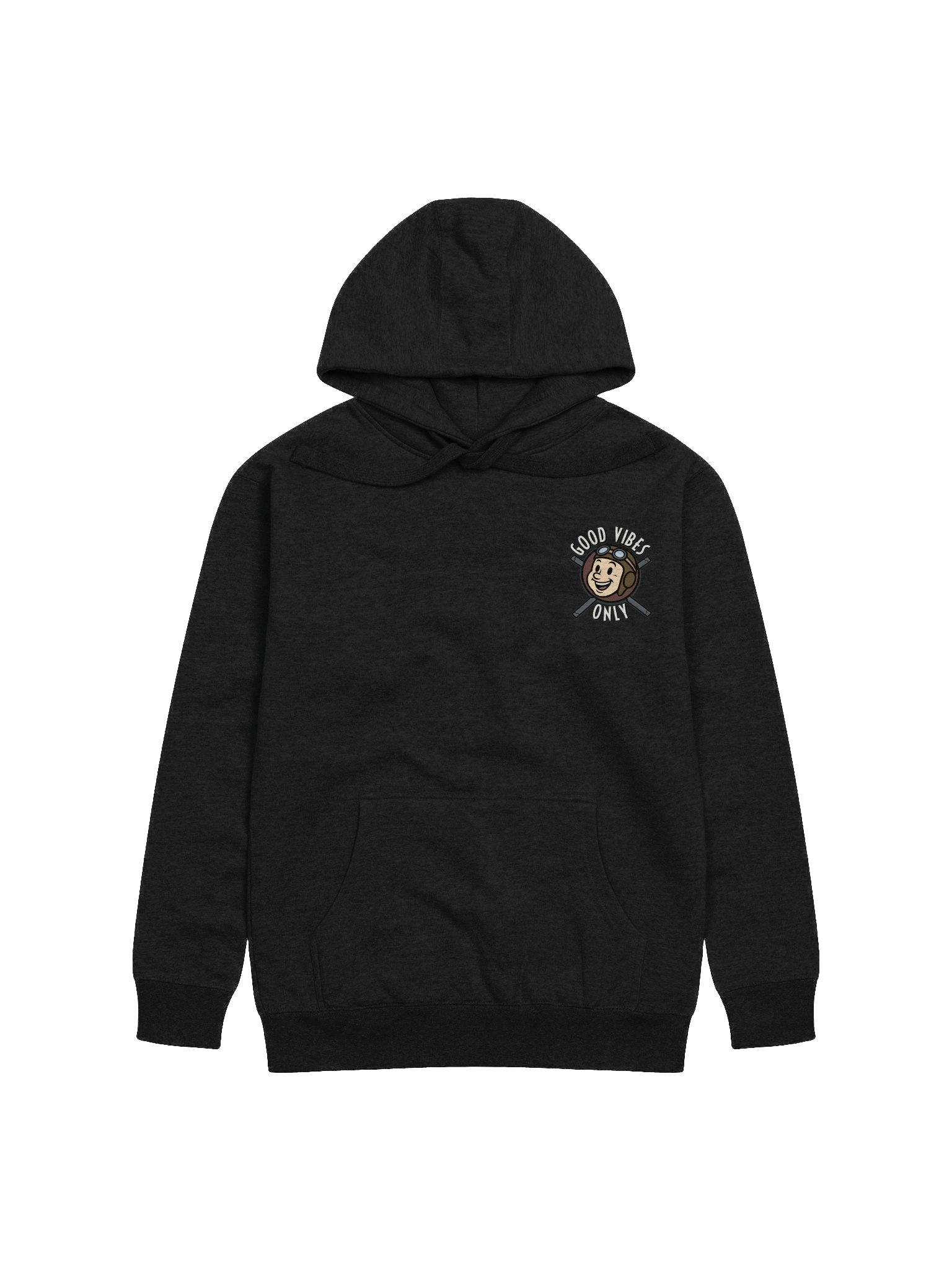 "GOOD VIBES v2" 4k Hoodie product image (2)
