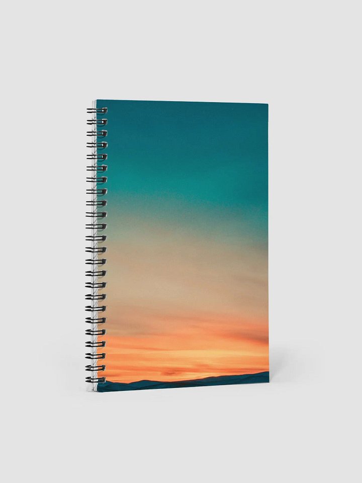 Sunset Dreams Spiral Notebook product image (1)