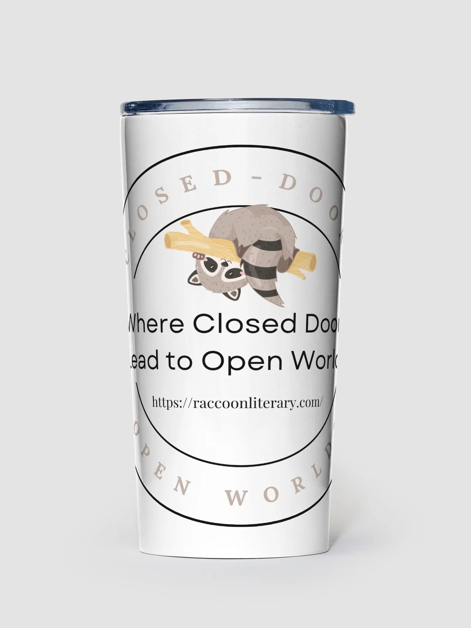 Open Worlds Stainless Steel Tumbler product image (1)