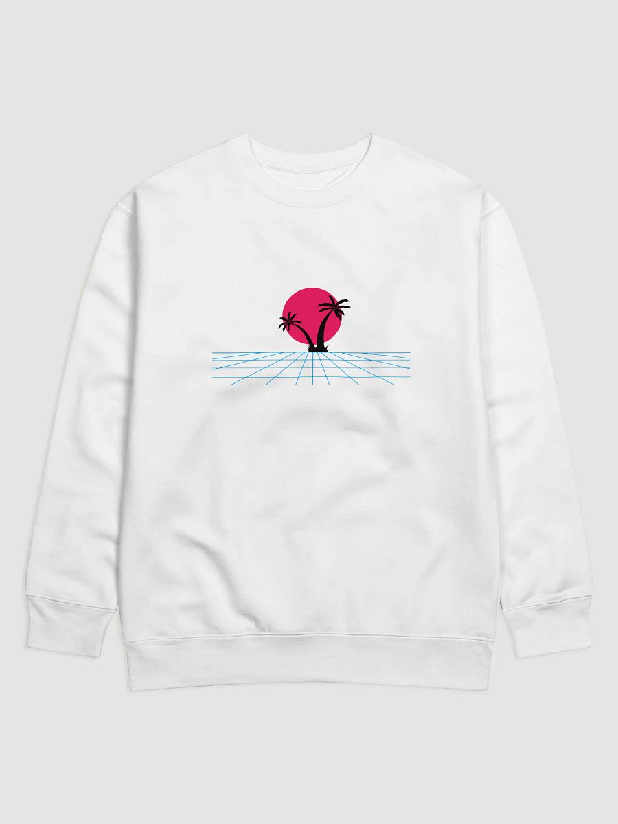 Sunset Palms Grid Sweatshirt product image (1)