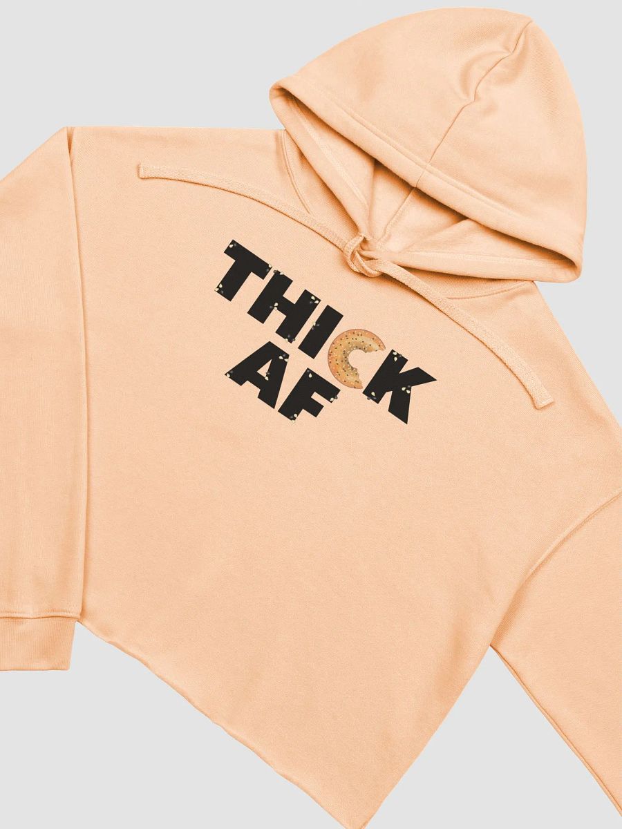 Thick AF Bagel Cropped Hoodie product image (1)