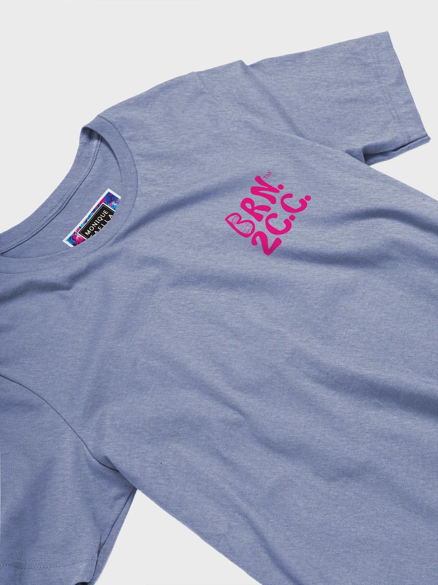 Men's | BOURNE to Cape Cod™ | Supersoft T-Shirt by Bella+Canvas | Vibrant Pink Logo on Bright Colors product image (30)