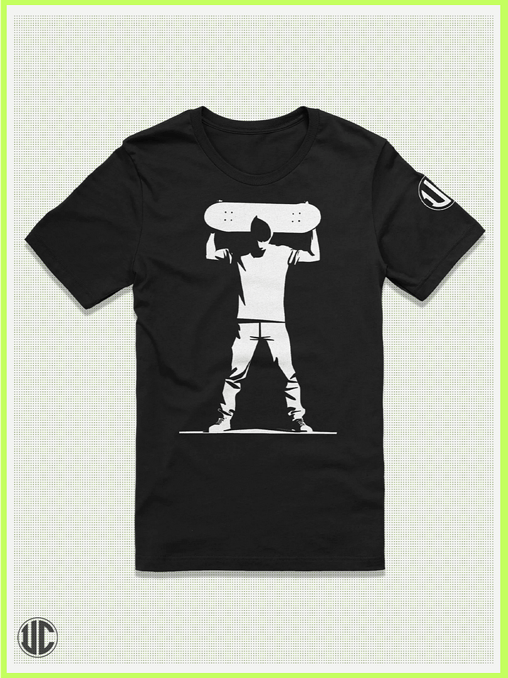 Raised in Concrete – Skater T-Shirt product image (1)