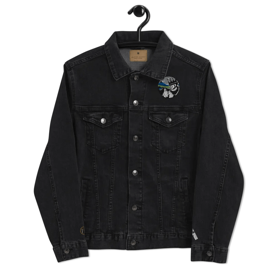 Royal Embroidered Denim Jacket product image (15)