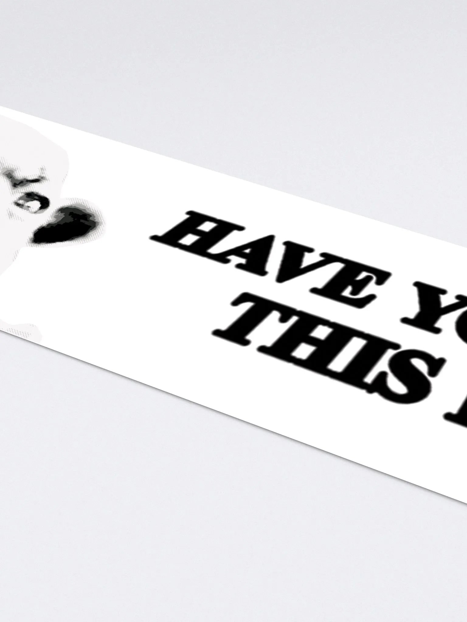 HAVE YOU SEEN THIS DOG BUMPER STICKER product image (4)