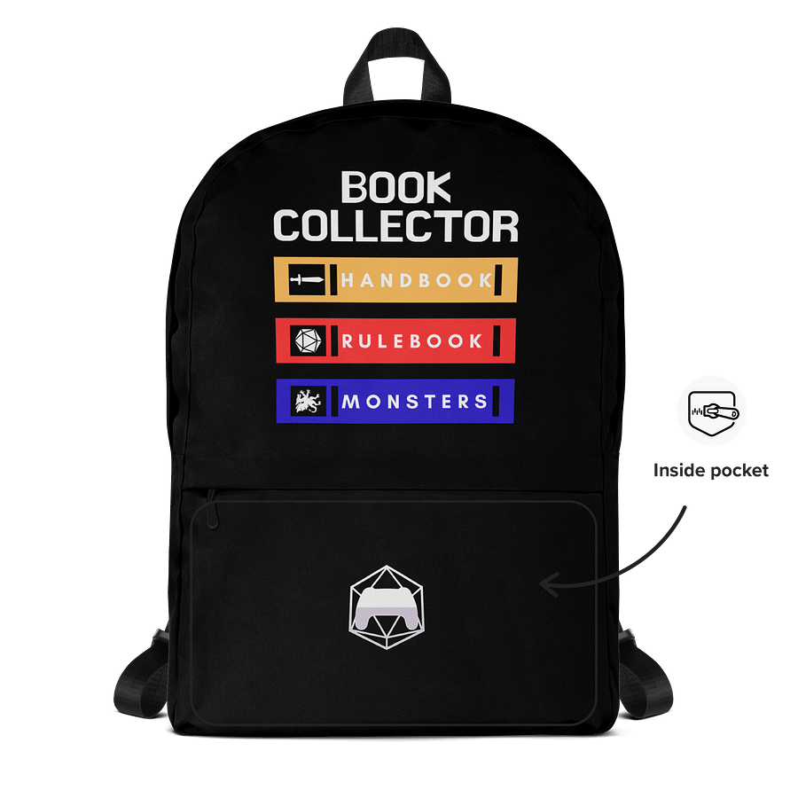 Book Collector Backpack product image (5)