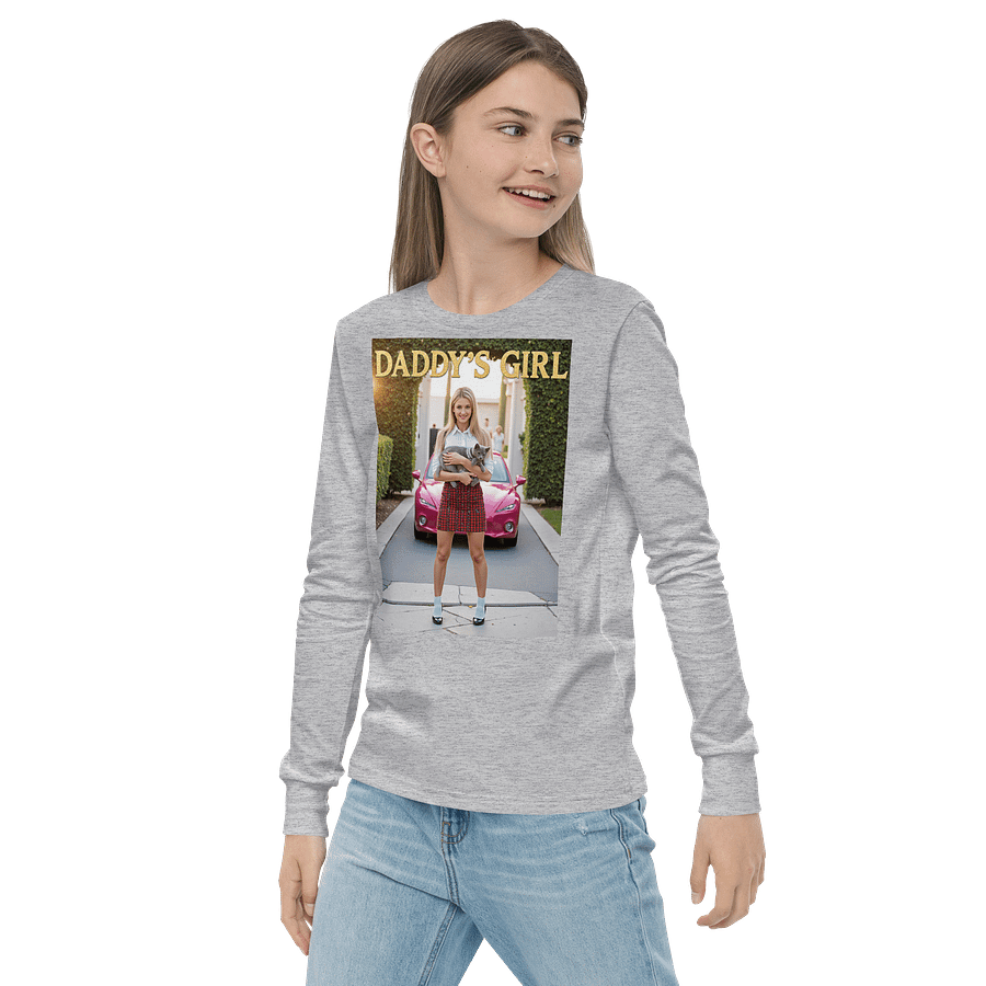 DADDY'S GIRL Youth Long Sleeve Tee product image (21)