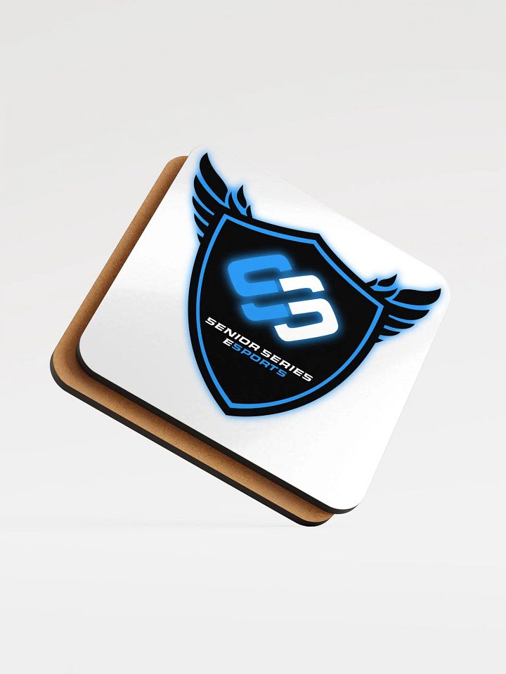 Senior Series Esports Glossed Cork Coaster product image (1)