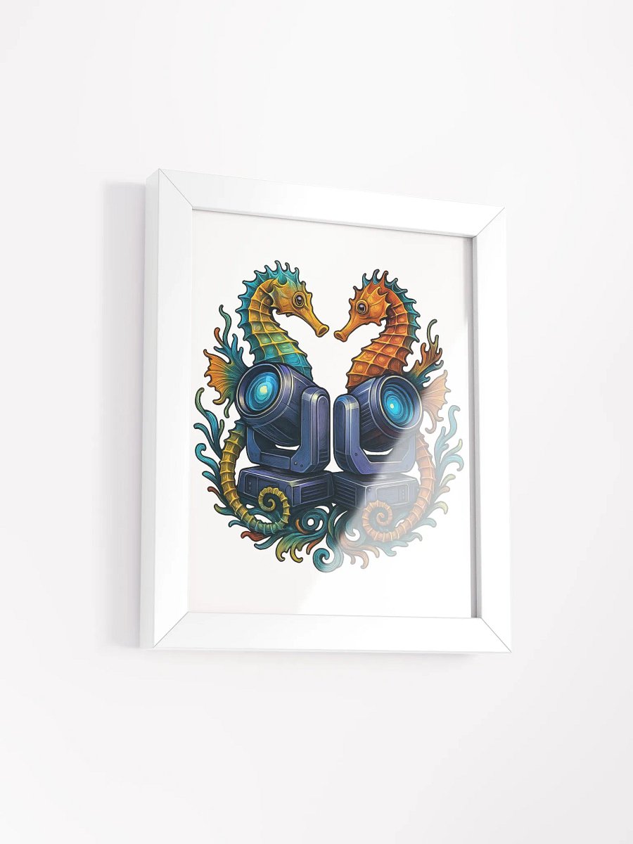 Theatrically Jerry: "Sea Horse Movers" Moving Head LightFramed Poster product image (11)