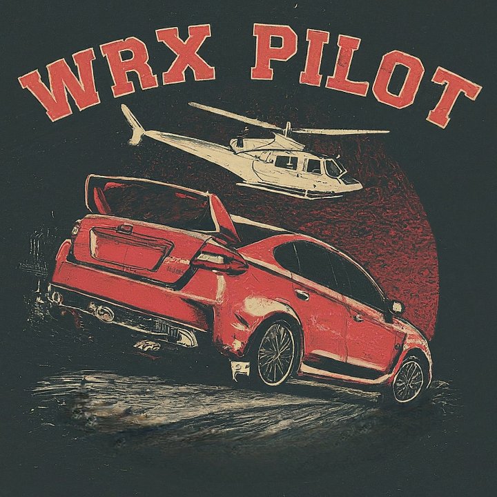 WRX.PILOT Sticker 3x3 product image (1)