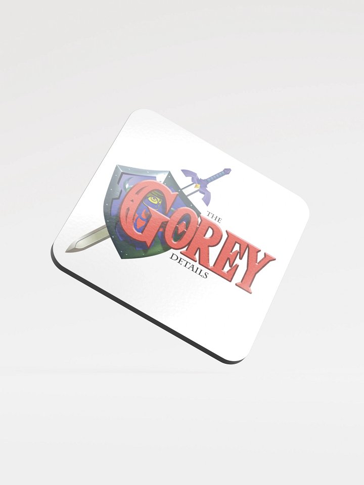 Hero of Time - Glossed Cork Coaster product image (1)